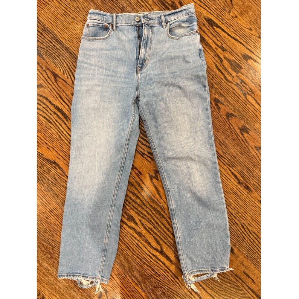 Abercrombie Ankle Straight Ultra High Rise Jeans - Size 29